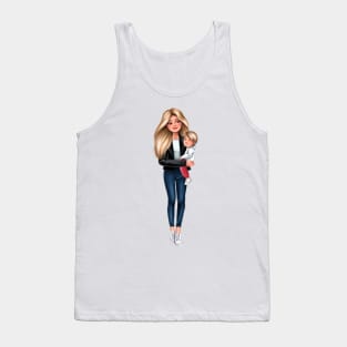 Mother with son Tank Top